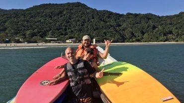 Passeio at&eacute; a Praia de Naufragados